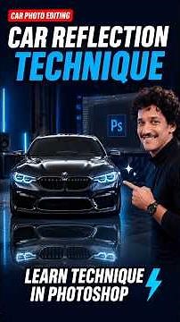 🚗 Car Reflection Techniques in Photoshop | Pro Editing Trick #offshoreclipping #photoshoptutorial