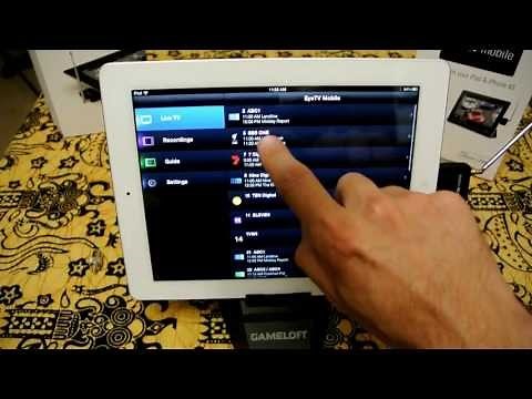 Watch live TV on your ipad