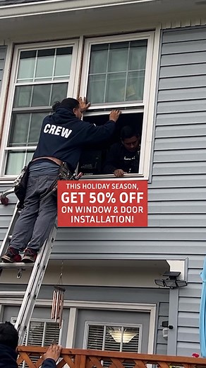 🎁 This holiday season, give your home the gift of NEW WINDOWS & DOORS with 50% OFF installation! → Get them installed in as little as 1-DAY → FREE in-home consultation → Enhance the appeal and value of your home FAST It's the perfect time for homeowners on the fence about their window/door replacement project. INTERESTED? 👉 Click "Learn More" to see if your zip code qualifies! https://www.myalenco.com/offers #FamilyOwned | Alenco Inc.