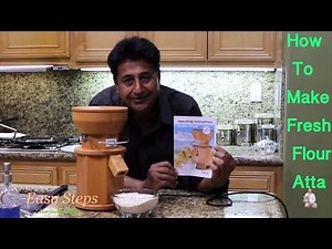 Tribest - hawos Oktini Grain Mill Wheat Grinder | How to make Flour Atta (FRESH) Homemade