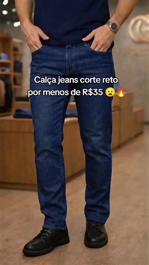 Calça Jeans Masculina Tradicional com elastano #preçobaixo #calça #calçajeans #calca #calcajeans @@gugashop @@gugashop @@gugashop