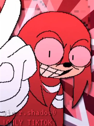 Knuckles The Echidna Animation Art