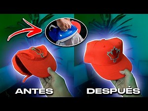 COMO DEVOLVERLE LA FORMA A UNA GORRA APLASTADA
