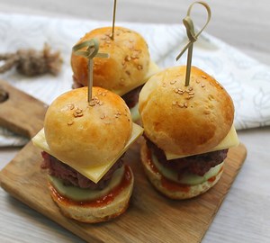 769K views · 4.3K reactions | Mini faim = Mini burger ☺ LA RECETTE : https://goo.gl/V5FAzD | 750g : Recettes de cuisine | Facebook