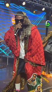 Sjava performing “Shishiliza” at Emtee's One Man Show 2025. | 9ice Entertainment