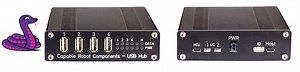 The CircuitPython programmable USB hub now on Crowd Supply #CircuitPython @crowd_supply @capablerobot @MicrochipMakes @CircuitPython