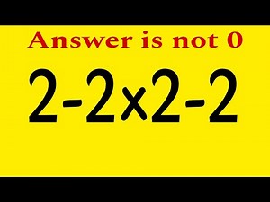 Calculator Fails to Solve This Simple Math Problem!