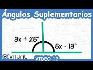 ⭐ Determining the Value of Supplementary Angles | Video 12