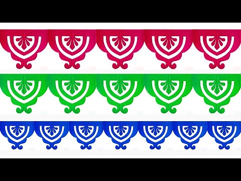 Notice board decoration ideas easy | border design for bulletin board | paper cutting design border