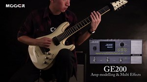 More details about MOOER GE200 Amp modelling&multi effects .See you at Music China !!! | MOOER