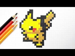 How To Draw Pikachu Pokemon Pixel Art