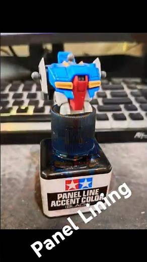 Panel lining Using Tamiya panel liner