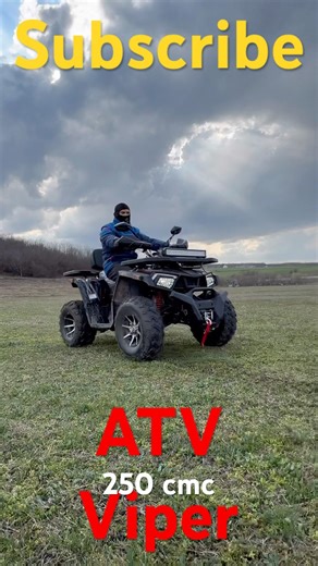 Test drive ATV Viper 250 cmc