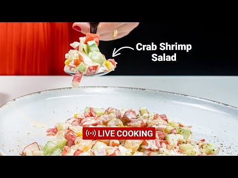 LIVE Cooking 192 - Crab Shrimp Salad