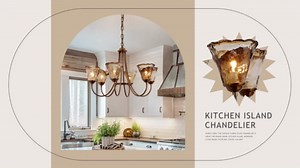 KCO Vintage Antique Brass Chandelier Flower Chandelier Copper Pendant Lighting Mid Century Retro Chandeliers Modern Dining Room Light Fixture Over Table