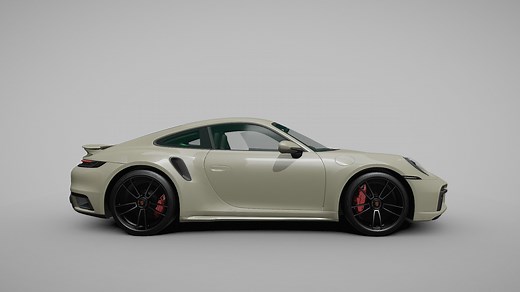 Porsche 911 with interior - Download Free 3D model by n.brizitskaya
