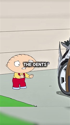Stewie Crashes Brian’s Car