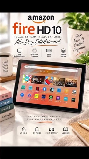 Amazon Fire HD 10 Review 🔥 Is This Budget Tablet Worth It?