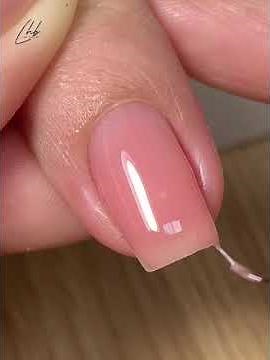 Basic Pink Builder Gel Nail Tutorial | Beginner Friendly Design
