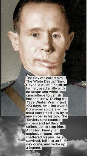 He Vanished Into the Snow and Hunted Them #sniper #ww2