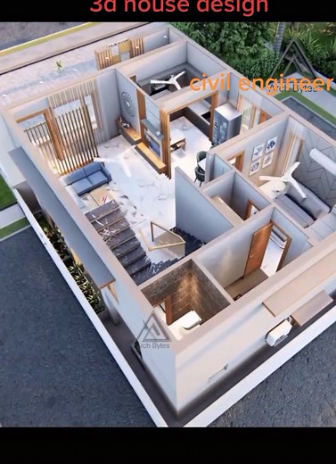 Innovative 3D House Designs and Civil Engineering Life