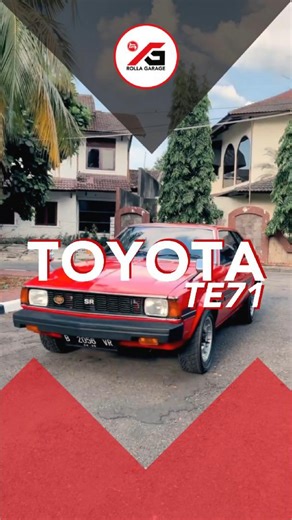 A beautiful red Corolla TE71 built by RH DXSL Garage Indonesia, a true celebration of old-school Toyota heritage. Every inch of this build reflects passion and attention to detail, from its clean body lines to the perfectly balanced stance. This TE71 isn’t just a restoration; it’s a modern tribute to the golden era of Japanese motoring, showing how timeless design and Indonesian craftsmanship come together to create something truly special. 🔰🇮🇩 #te71corolla #corolla #toyota #te71 #e70 #liftba