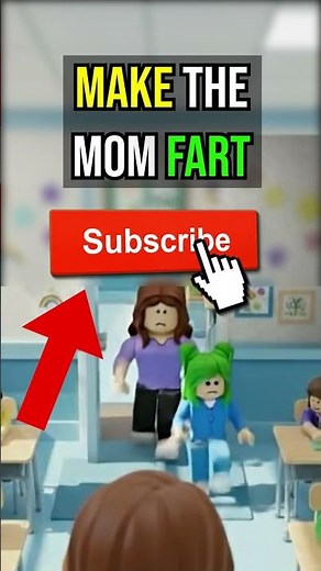 When Mom Enters the Classroom 🤯💨 Roblox Try Not To Laugh 😂 Funny Short 😂