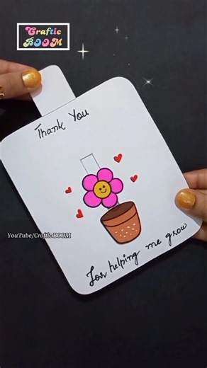 ‎Slider Card for Teacher's Day 💖 #shorts #youtubeshorts #diy #crafticboom