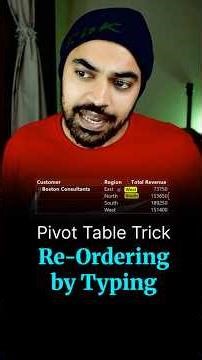 Cool Pivot Table Hack 😎