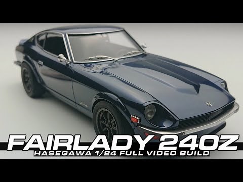 1/24 fairlady 240z full video build