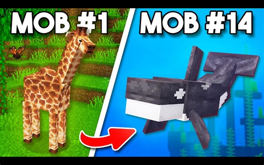 [中配]我在Minecraft中困住了所有现实动物！ - Divvy