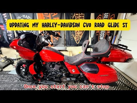 Updating a Harley-Davidson. Once you start you can’t stop. Quick update of my CVO/ST project.