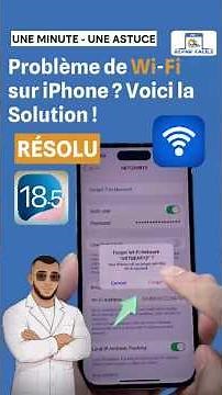 Réinitialiser le Wi-Fi sur iPhone en 30 secondes !