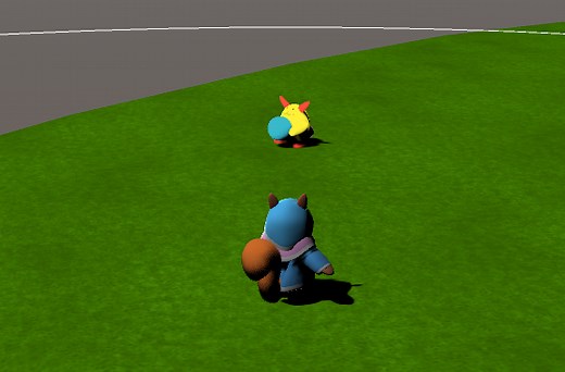 【Unity】自キャラに一番近いオブジェクトを対象とするロックオン方式の実装 | ゴマちゃんフロンティア