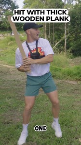 Hit With Thick Wooden Plank #comedy #hit #comedreels | Marty and Michael