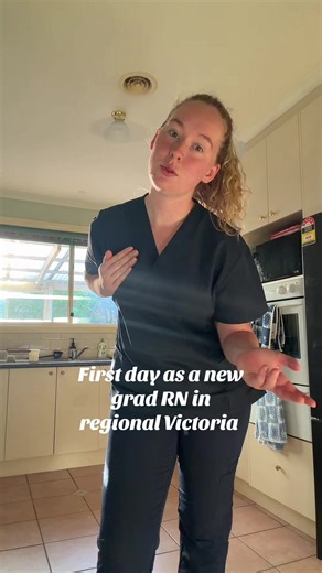 First Day as a New Grad RN in Regional Victoria