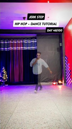 HIP HOP DANCE TUTORIAL - JERK STEP | RAJU MJ | DAY 48/100 #Dancesteps #Shorts