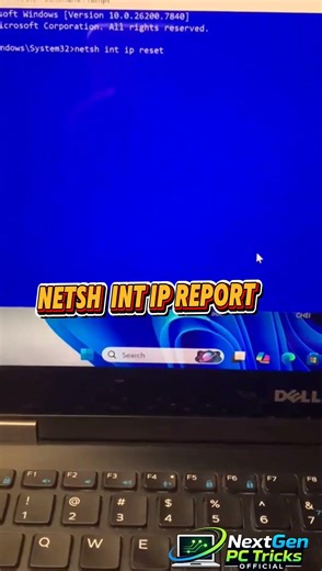 Your Internet Is Slow? 😳 Try This SECRET Command to Reset Network & DNS Instantly