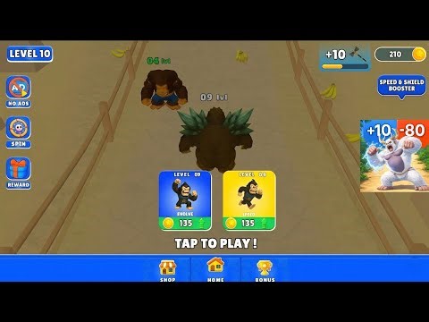 Ape Runner Evolution || Gameplay Walkthrough || (Android And iOS)