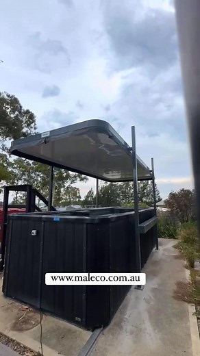 Maleco is a 2in1 automated cover & shade designed for swimspas or even swimming pools. Made in Australia. Multi Award winner product with many benefits … Visit our website for more information www.maleco.com.au #malecoteam #swimmingpoolcovers #AutomatedSystem #madeinaustralia #swimming #malecover #swimspalife #swimspa #Teamwork | Maleco Pool & Spa Cover