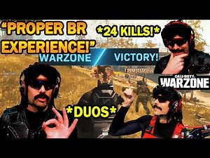 DrDisrespect LIKES NEW Duos Mode in Warzone! (FIRST Game! - Intense Win!)