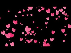 【フリー動画素材】手書き風ハート動画素材5秒ピンク【ダウンロード可能】