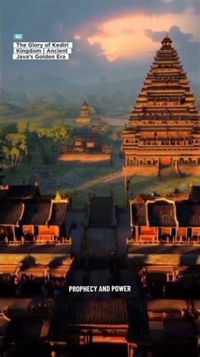 The Glory of Kediri Kingdom | Ancient Java’s Golden Era#Kediri #History #Java #Jayabaya #Shorts