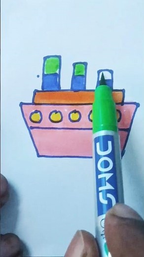 You Won't Believe How EASY Drawing a Ship Can Be