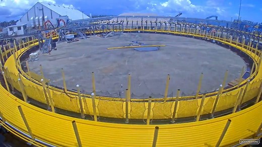 3K views · 106 reactions | Oceaneering has undertaken one of its biggest projects yet: 182 km of umbilicals bound for Mozambique that are being manufactured in our Panama City, Florida, facility. Despite COVID-19, our teams (from multiple business units) adapted to execute this major project as One Oceaneering. Please note, most of this footage was filmed prior to mask rules going into effect. | Oceaneering | Facebook