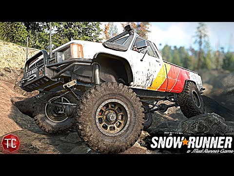 SnowRunner: NEW, REALISTIC TOYOTA HILUX! CONSOLE MOD!