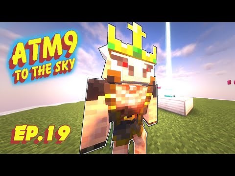 Boss Fight? Piglich ATM9 To the Sky Block Ep.19 Minecraft Mod Pack