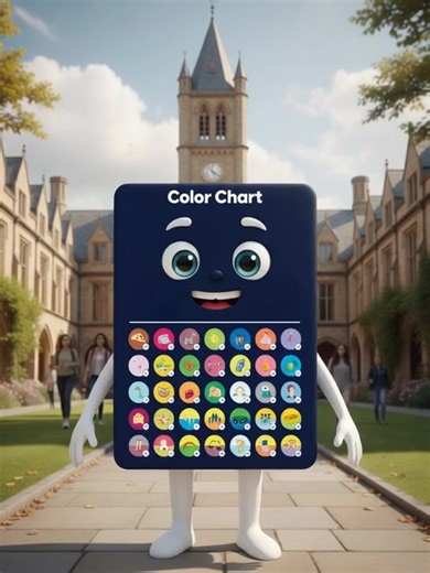 Say it with confidence! 💬 Color Chart is right there with you, helping your pronunciation sound more natural every day. 😉 | Quick Learning