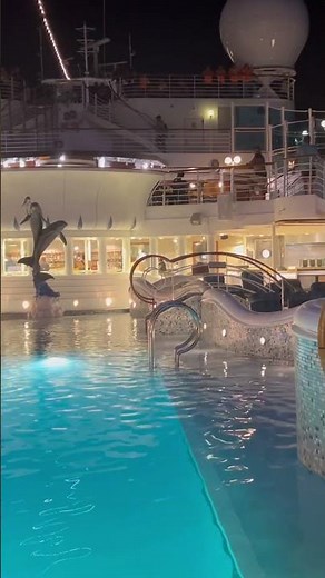 Poolside Views on the Princess Cruise 🌊