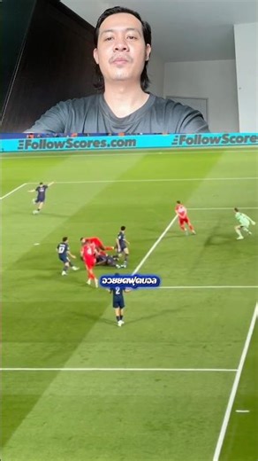 Amazing goal for PSG! #FootballHail #mossupakorn ⚽️⚽️